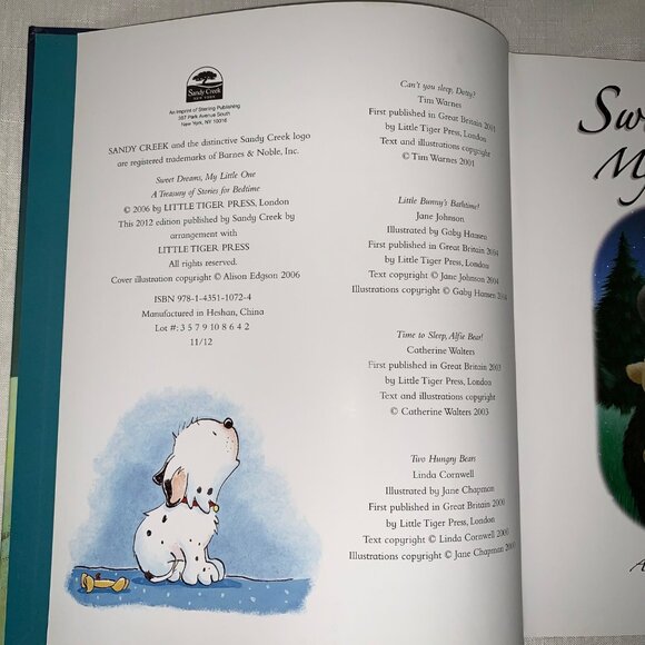 Sweet Dreams My Little One: A Treasury Of Stories For Bedtime - Picture 6 of 10